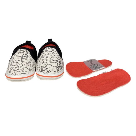 Target Infant African Safari Animal 6-9 Months Canvas Crib Shoes - Picture 10 of 16